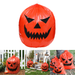 Halloween Large Pumpkin Lawn Bags-45 x 48 Inch Fall Plastic Leaf Trash Bags with Twist Ties Pumpkin Pattern Lawn Bags for Fall Decorations Outdoor Halloween