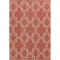 Mark&Day Outdoor Area Rugs 5x7 Liam Cottage Indoor/Outdoor Red Area Rug (5 3 x 7 7 )