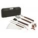 Cuisinart 18-Piece Wooden Handle Grilling Set