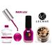 LeChat Perfect Match Gel Polish & Nail Lacquer Gel Polish with Matching Regular Nail Polish Color (with Nail Glitter Kit) LED & UV Cured Soak Off Nail Formula 2 x 0.5 oz (70 Angel from Above)