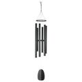 Woodstock Windchimes Bells of Paradise Black 54 Wind Chimes For Outside Wind Chimes For Garden Patio and Outdoor DÃ©cor 54 L