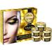 Vaadi Herbals Gold Facial Kit (24 Carat Gold Leaves Marigold Wheatgerm Oil Lemon Peel Extract) 270g