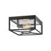 Hinkley Lighting 18373 Brixton 12 Wide Coastal Elements Outdoor Flush Ceiling Light -