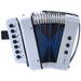 Dâ€™Luca Child Button Accordion White