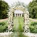 GZYF 7.9 Ft Metal Wedding Arch Garden Arch For Party Prom Beach Garden Ceremony Floral Decoration Green For Mother s Day