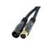 Monoprice XLR Male to XLR Female Cable [Microphone & Interconnect] - 1.5 Feet | Gold Plated 16AWG - Premier Series