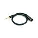 Monoprice Premier Series 1.5 16AWG XLR Male to 1/4 TRS Male Audio Cable Black 104759