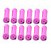 Jygee Hairdressing Long-time Service Great Quality Fool-style Operation Assorted Colors Hair Curler for Short Medium Hair 3 purple 12Pcs