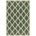 SAFAVIEH Indoor Outdoor BHS122Y Beach House Green / Creme Rug