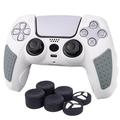 PS5 Controller Grip Non Slip Comfort Silicone Skin Cover Protector Case for Playstation 5 DualSense Controller with 6 Joysticks Caps