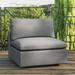 Commix Overstuffed Outdoor Patio Armless Chair-EEI-4902