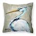 Blue Heron Smitty s Brother Fabric Decorative Pillow