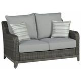 Signature Design by Ashley Elite Park Outdoor Loveseat with Cushion