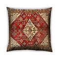 Ahgly Company Outdoor Square Traditional Throw Pillow 18 inch by 18 inch