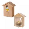 Window Bird Feeder with Strong Suction Cups Outdoor Garden Birdfeeders for Wild Birds Finch Cardinal and Bluebird