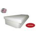 FoamRush 3 Thick x 22 Diameter Memory Upholstery Foam (Bar Stools Seat Cushion Pouf Insert Patio Round Cushion Replacement)