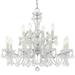 Twelve Light 2-Tier Chandelier in Classic Style 29 inches Wide By 25.5 inches High-Swarovski Strass Crystal Type-Polished Chrome Finish Bailey Street