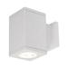 Wac Lighting Dc-Ws05-Ns Cube Architectural 1 Light 7 Tall Led Outdoor Wall Sconce - White