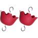 Hummers Galore Hummingbird Feeder Insect Guard Ant Moat 2 Pack