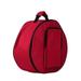Tomshine Compact Snare Drum Bag Backpack Case with Shoulder Strap Outside Pockets Musical Instrument Accessory Red