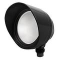 RAB Lighting LED Bullet Flood 12W Black Cool Outdoor Lighting Fixture