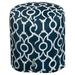 Majestic Home Goods Athens Indoor / Outdoor Fabric Pouf