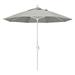 California Umbrella 9 ft. Sunbrella Aluminum Single Vent Tilt Market Umbrella