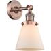 Innovations Lighting - Small Cone-1 Light Wall Sconce in Industrial Style-6.25