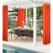 Outdoor Decor Gazebo 50 X 108 Solid Grommet Top Window Panel Tangerine