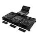 Odyssey 810141 Industrial Board Glide Style DJ Case for 12 DJ Mixers and Two Pioneer CDJ-3000 DJ Multi Players
