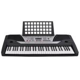 Yescom Black 61 Key LCD Display Electronic Keyboard 37 Digital Electric Piano Personal Music Beginner EN71