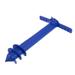 OUNONA Umbrella Anchor Sand Beach Auger Plastic Drill Keeps Your Umbrella From Blowing Away Or Tipping Over (Blue)