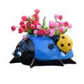 Ladybug Flower Planter Garden Pot for Plants Indoor or Outdoor Decorations Simulation Animal Garden Decoration Landscape Crafts