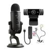 Blue Microphones Yeti USB Microphone (Blackout) Bundle