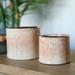 Urban Trends Collection: Ceramic Pot Gloss Rust Finish Orange 5