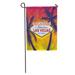 LADDKE Las Vegas Sign Against Palm Trees and Sunset in The Garden Flag Decorative Flag House Banner 28x40 inch