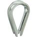 National Hardware N176-818 Rope Thimble 1/4 inch Steel Zinc Plated