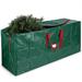 Artificial Christmas Tree Storage Bag - Fits Up to 7.5 Foot Holiday Xmas Disassembled Trees with Durable Reinforced Handles & Dual Zipper - Waterproof Material Protects from Dust Moisture & Insects
