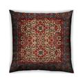 Ahgly Company Outdoor Square Traditional Throw Pillow 18 inch by 18 inch