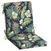 Arden Selections Outdoor Dining Chair Cushion 20 x 20 Simone Blue Tropical