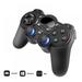 USB 2.4G Wireless Gaming Controller Gamepad for PC/Laptop Computer(Windows XP/7/8/10) & PS3 & Android & Steam - Black