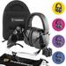 Tradesmart Hearing Protection for Shooting Range/Ear and Eye Protection Ear Muffs and Glasses Gray