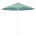 California Umbrella Venture 9 White Market Umbrella in Spa