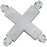 Volume Lighting V2758 X-Connector For 2 Circuit Line Voltage And Track Systems - Grey