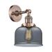 Innovations Lighting 203 Large Bell Large Bell 1 Light 12 Tall Bathroom Sconce - Copper