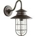 Quorum Lighting - One Light Outdoor Lantern - Moriarty - 1 Light Medium Outdoor