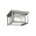 Sea Gull Lighting 78027 Hunnington 2 Light Outdoor Flush Mount Ceiling Fixture