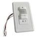 110V Automatic Body Sensor IR Infrared Sensors Motion Detector Wall Mount Outdoor Light (White)