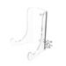 4.5 Heavy Duty Clear Acrylic Plate Display Stand Easel