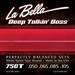 La Bella 750T White Nylon Tape Wound Light 50-105